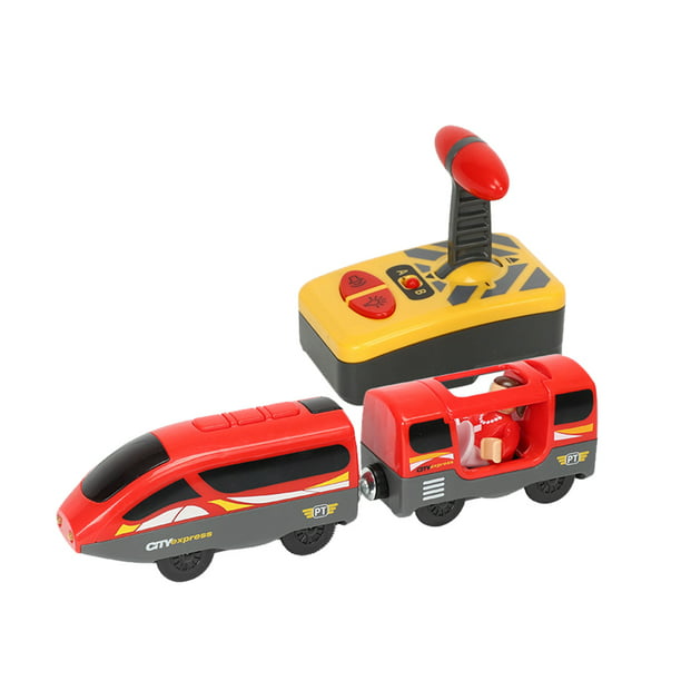Electric Magnetic Train Toy Locomotive Plaything For Kid Thomas Wooden Track Toy